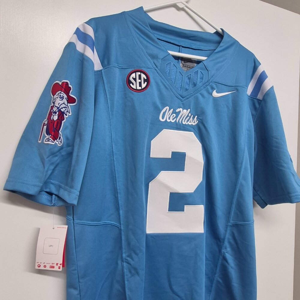 Jackson Dart Ole Miss jersey - Picture 3 of 4